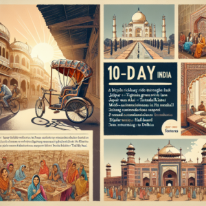 10 Tage Rundreisen Indien - ab/an Delhi mit Fahrradrikscha-Fahrt über den Basar in Jaipur