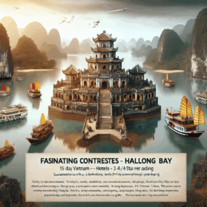 15 Tage Erlebnisreisen Vietnam - Faszinierende Kontraste - Tempel und Halong-Bucht