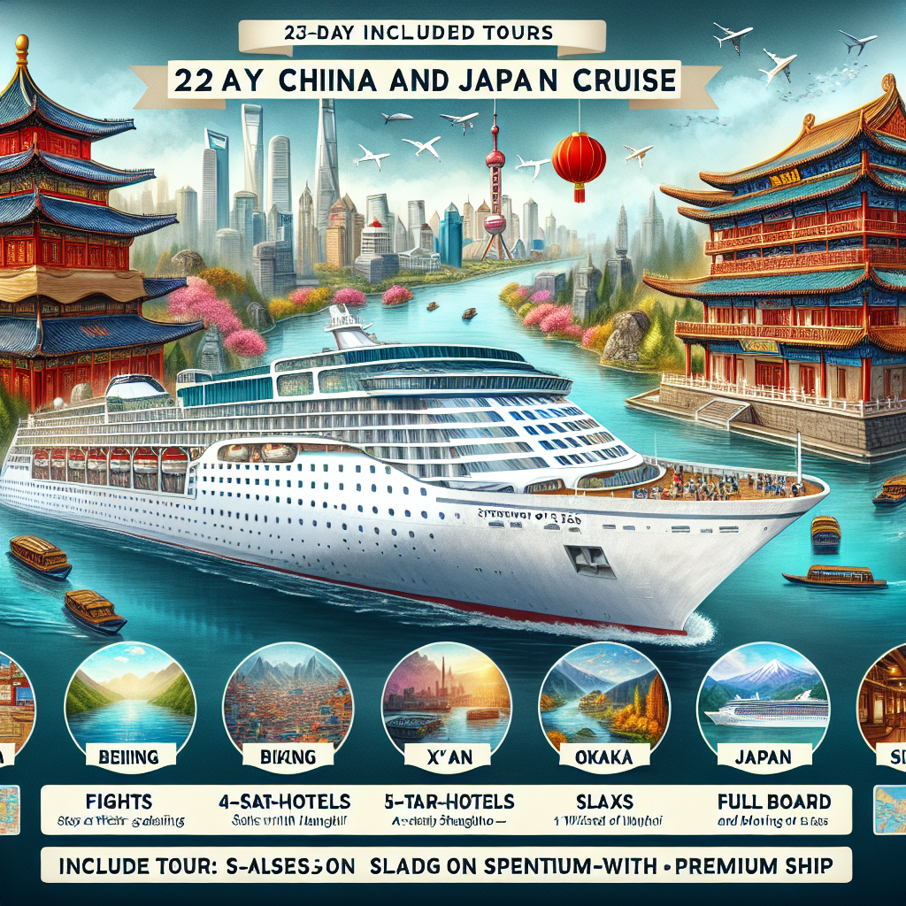 23 Tage Kreuzfahrten China und Japan –  Peking bis Shanghai und Kreuzfahrt mit Spectrum of the Seas ab/an Shanghai