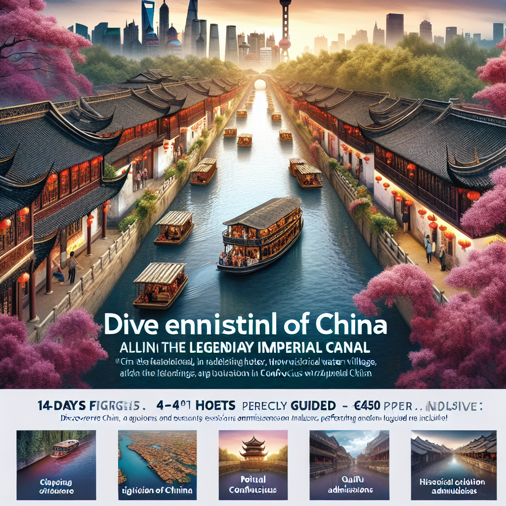 14 Tage Rundreisen China – Entlang des legendären Kaiserkanals