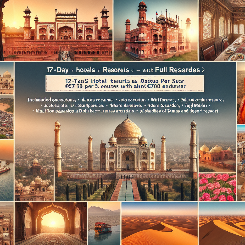 17 Tage Rundreisen Indien – Paläste und Naturparadiese