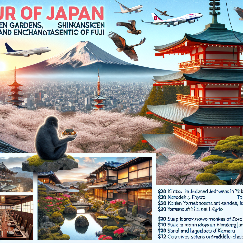 11 Tage Rundreisen Japan – Zen-Gärten, Shinkansen und Fuji-Zauber