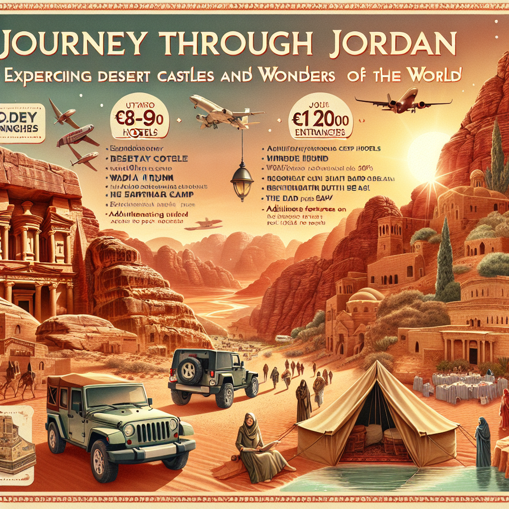 Rundreisen Jordanien - Wüstenschlösser und Weltwunder erleben