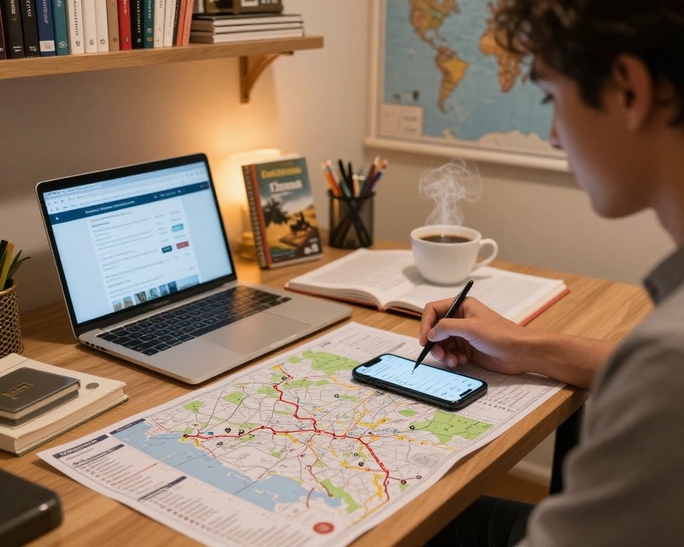 Planung der Zugreise Planung der Zugreise