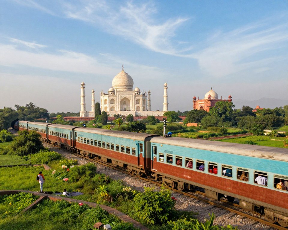 Anreise nach Agra Anreise nach Agra