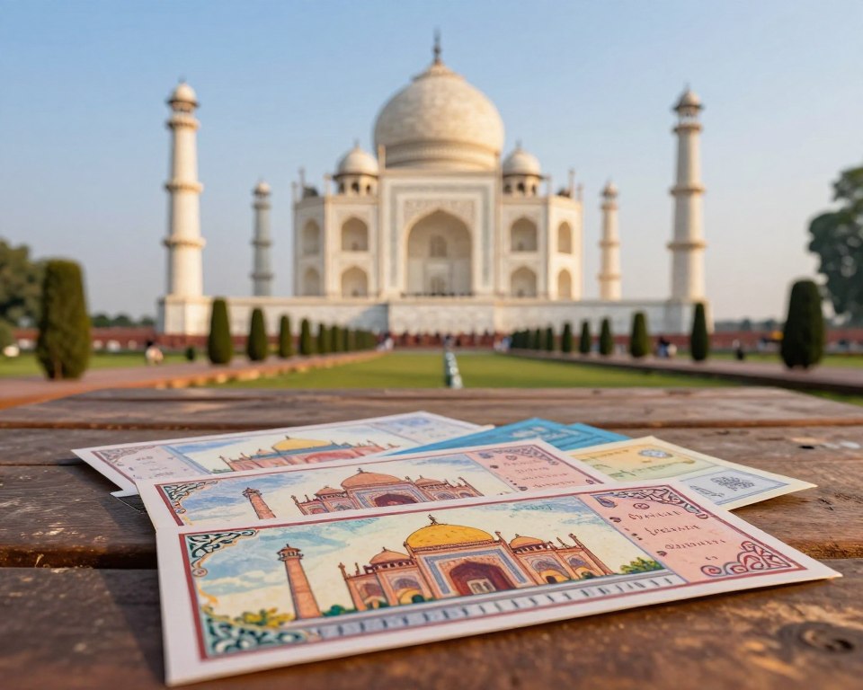 Taj Mahal Eintrittskarten Taj Mahal Eintrittskarten