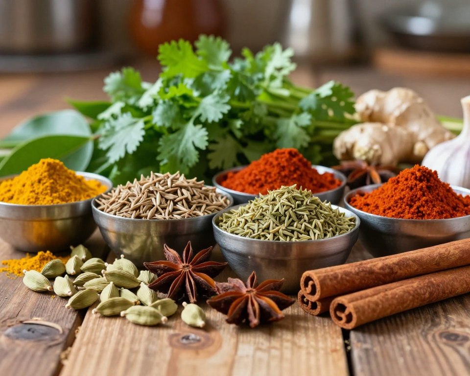 indische Gewürze indische Gewürze