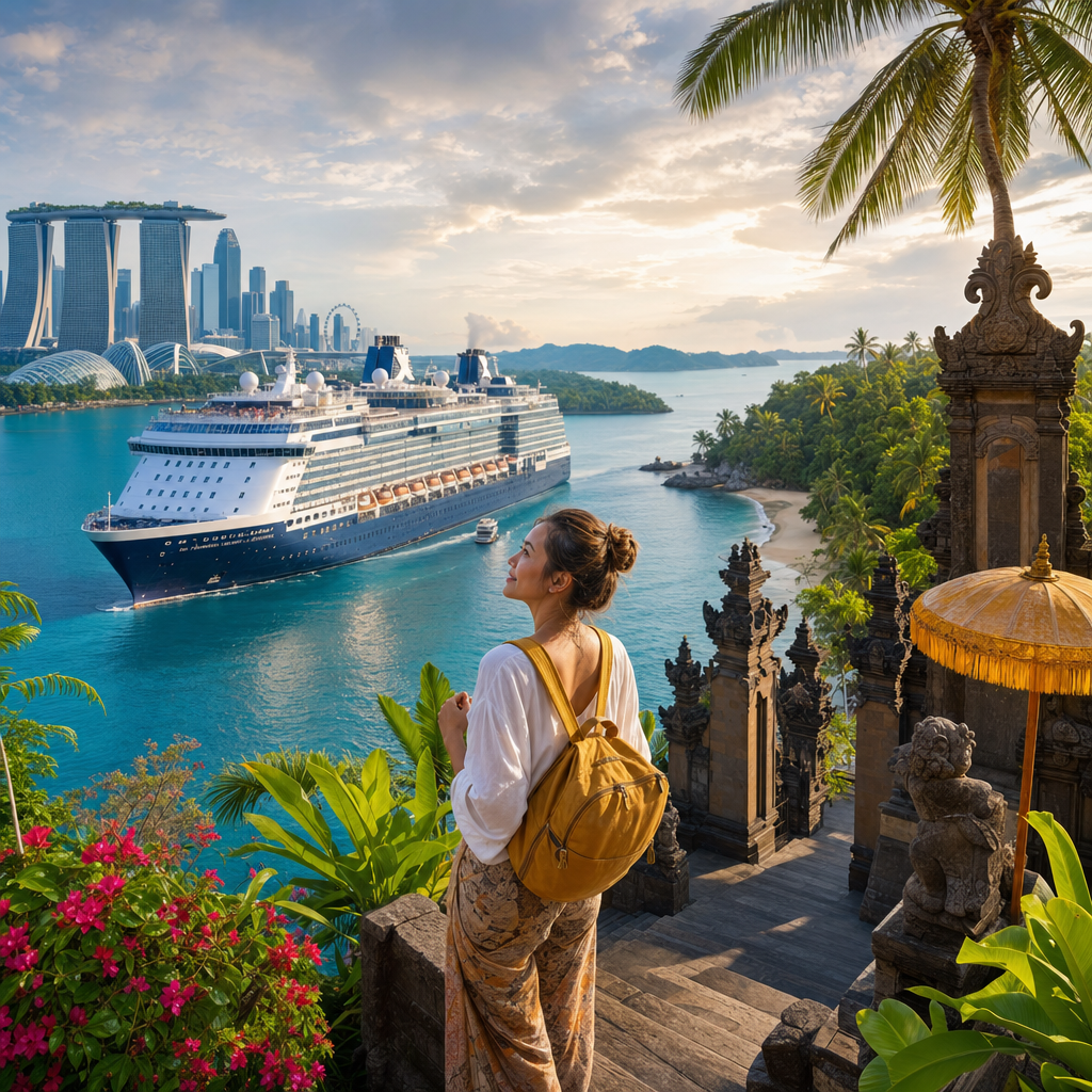 2 Wochen Kreuzfahrten Südostasien: Kreuzfahrt mit der Celebrity Millennium von Singapur bis Benoa inkl. Badeaufenthalt auf Bali